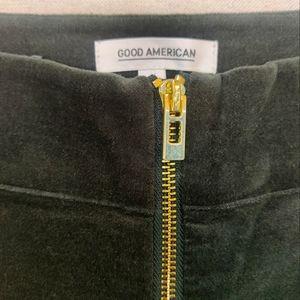 Good American Velvet Suit Pants